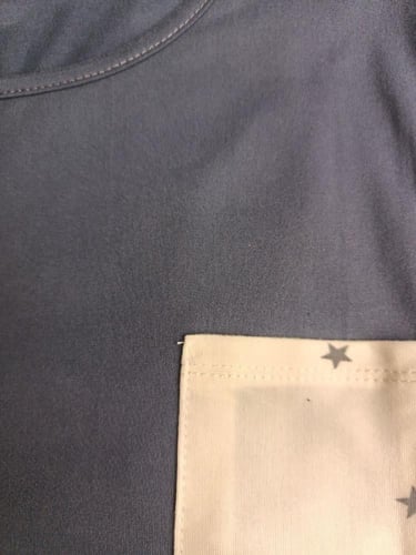 بجامه نسائي كحلي وبيج