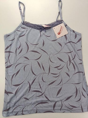 بجامه نسائي رمادي دانتيل قصيرة