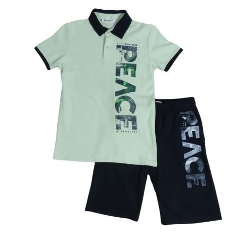 طقم اولاد شورت 3-9 سنوات