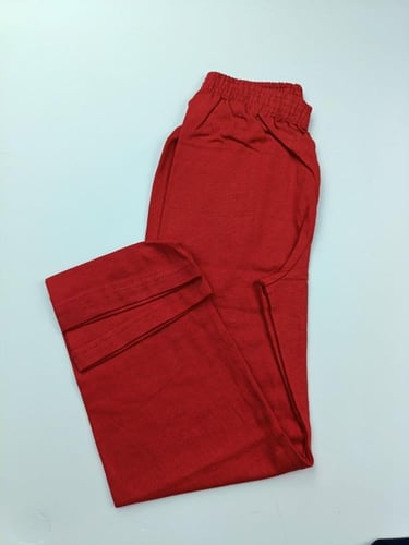 بجامة ولادي صيفي احمر ملكي 5-12 سنة