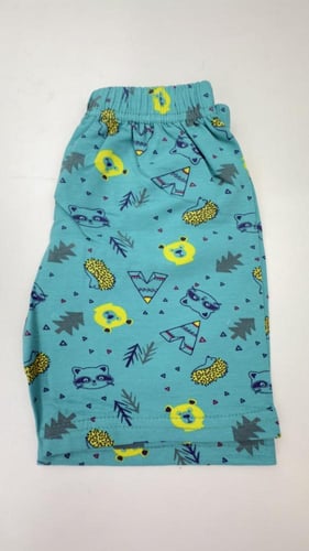 بجامة ولادي شورت قطن 3-10 سنوات