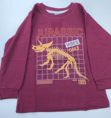 بجامة ولادي قطن كم طويل 1-5 سنوات