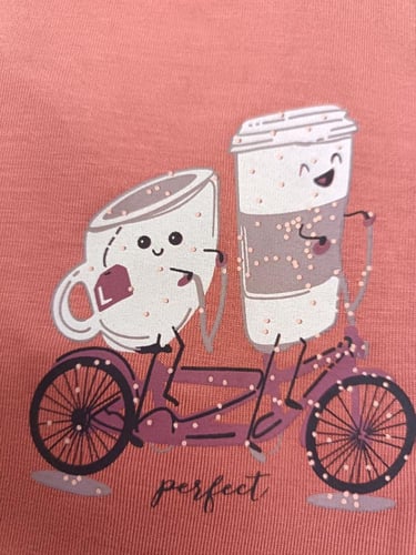 بجامه نسائي احمر فاتح