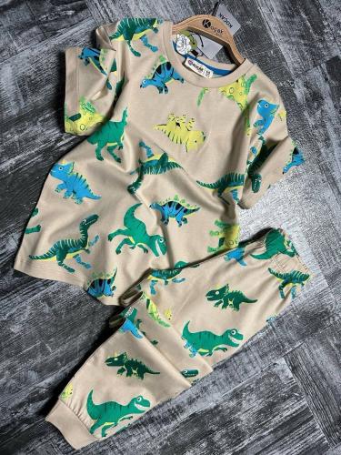 بجامة ولادي قطن كم قصير 2-8 سنوات