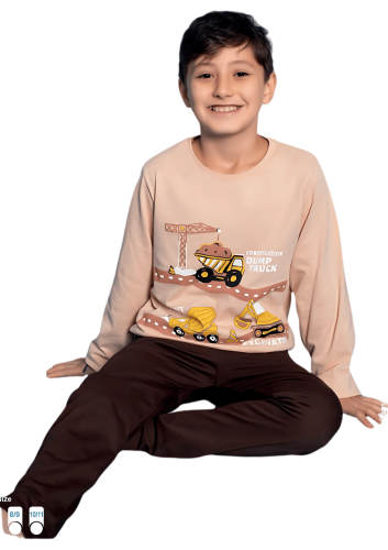 بجامه اولادي للنوم قطن 100% 4-11 سنة