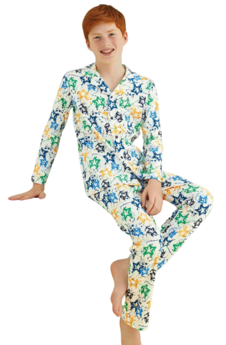 بجامة ولادي نوم قطن 100% 5-12 سنة