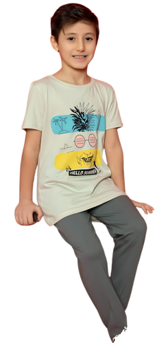 بجامة اولاد نص كم 4-11 سنة