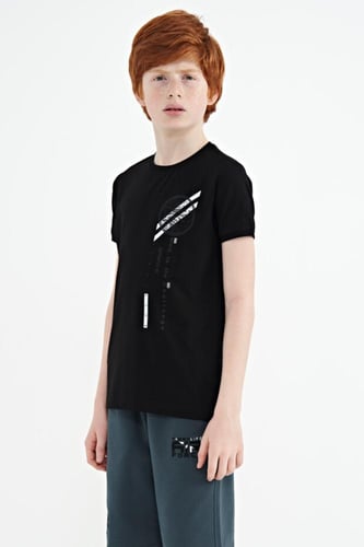 تيشيرت اطفال اسود3-9 سنوات