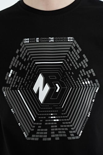 تيشيرت ولادي لون اسود 3-9 سنوات