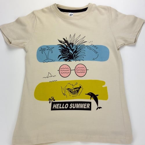 بجامة اولاد نص كم 4-11 سنة