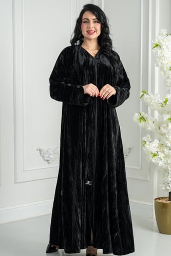 عباية مخمل مكسر درجة أولى