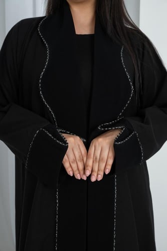 عباية طقم مينمت كلاسيك باكمام قلاب سبعه وياقه قلاب...