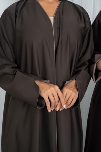 طقم كريب درجه اولى نص كلوش كم قلاب مبطن مورد من ال...