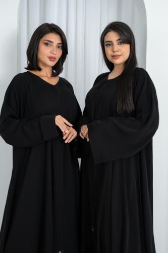 عبايه طقم نواعم كوري درجه اولى كلوش ساده وعمليه بخ...