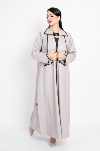 عباية بليزر مبطن بونجيه بجيوب اماميه