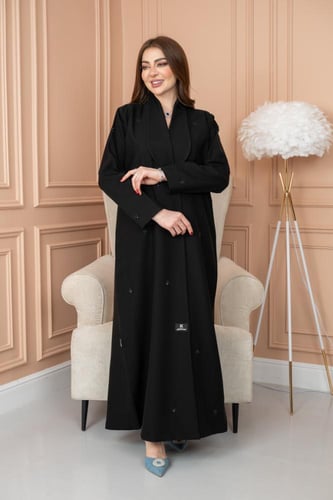 عباية بليزر رسمي كتان درجة أولى