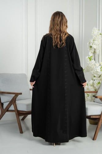 عباية كريب نصف القمر نص كلوش