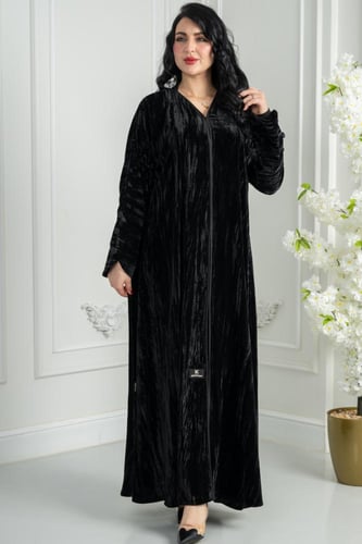 عباية مخمل مكسر درجة أولى