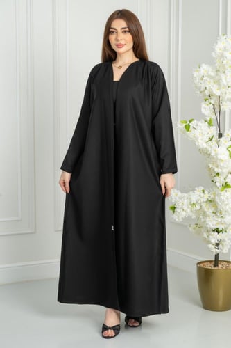 عباية بليزر بخلفية جاكار موردة