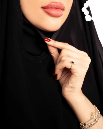 خمار كويتي اسلامي بقماش كوري درجه اولى