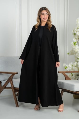 عباية لف مقلم نص كلوش