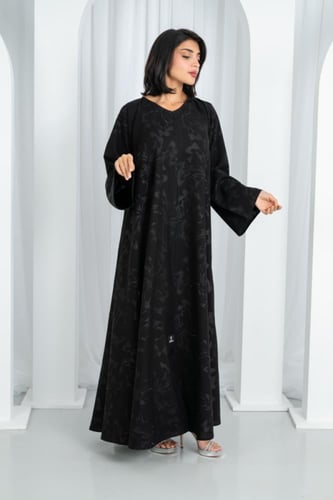 طقم روجينا مورد درجه اولى كلوش باكمام مربعه كرستال...