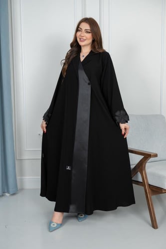 عباية كاجوال كوري نص كلوش