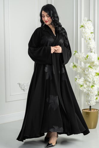 عباية تربل كلوش بخامة ملكي درجة أولى