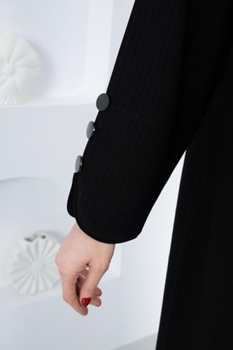 عباية كريب بجيوب أمامية