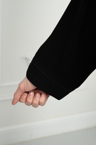 عباية سادة دبل كلوش ملكي كوري درجة أولى