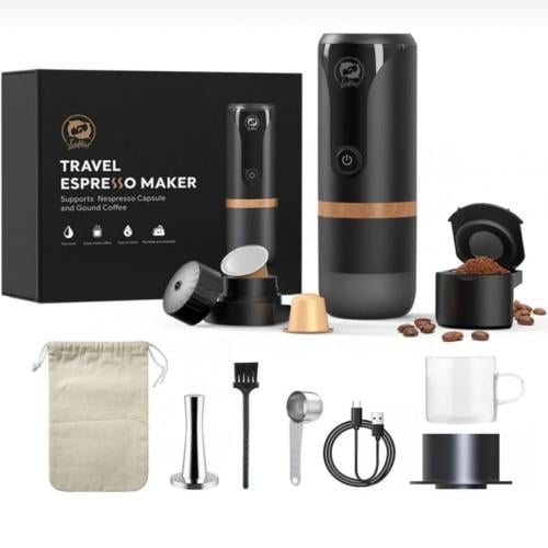 ماكينة تحضير الاسبريسو المتنقلة