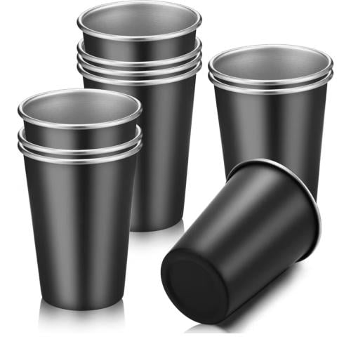 مجموعة اكواب ستانستيل ١٠ اكواب