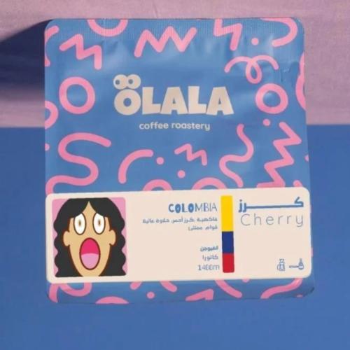 قهوة اولالا كرز كولومبيا انفيوجن (فاخرة)