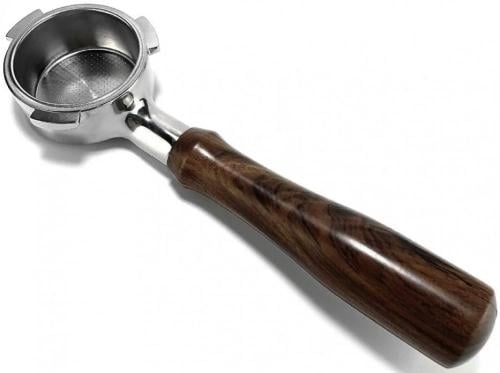 بورتافلتر مكشوف 54 ملم 3 عيون - خشبي | Portafilter...