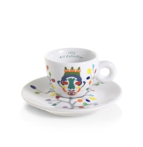 طقم illy الفنية ٦ اكواب اسبريسو