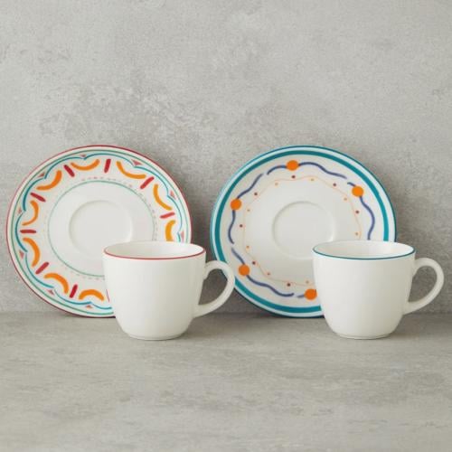 طقم كوبين لشخصين 90 مل