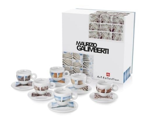 طقم اكواب من illy للاسبريسو اصدار 2017