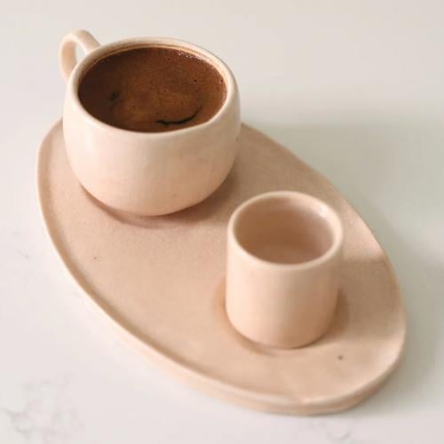 طقم تقديم قهوة تركية واسبريسو