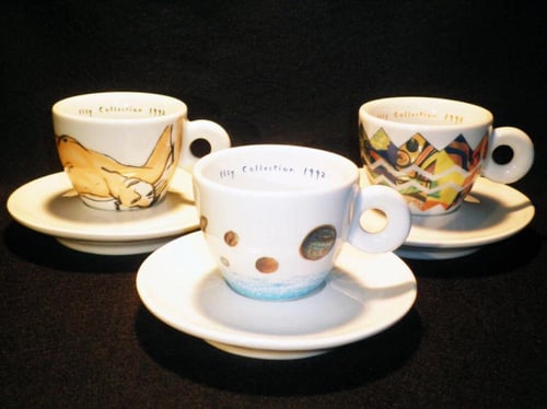 طقم illy للاسبريسو ٦ اكواب