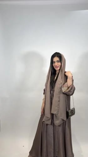 عباية حرير مغسول - SL6
