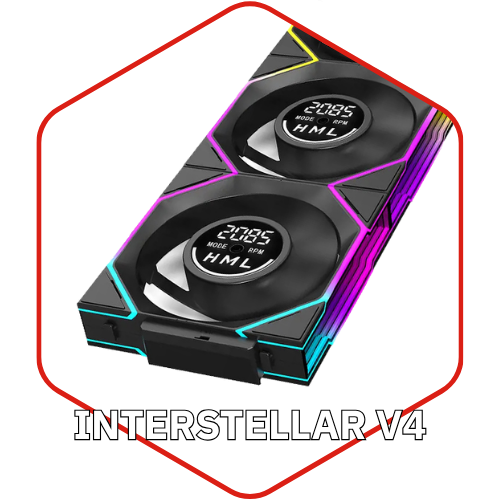 INTERSTELLAR V4 طقم 3 مراوح ديجيتل