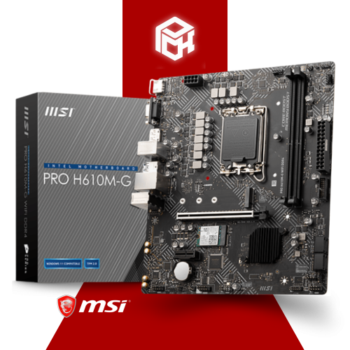 MSI PRO H610M-G DDR4
