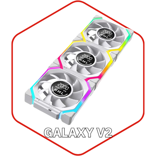 GALAXY V2 طقم 3 مراوح ديجيتل
