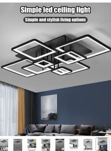 مصباح غرفة نوم ثمانية جوانب ثلاثي الألوان يتم التح...