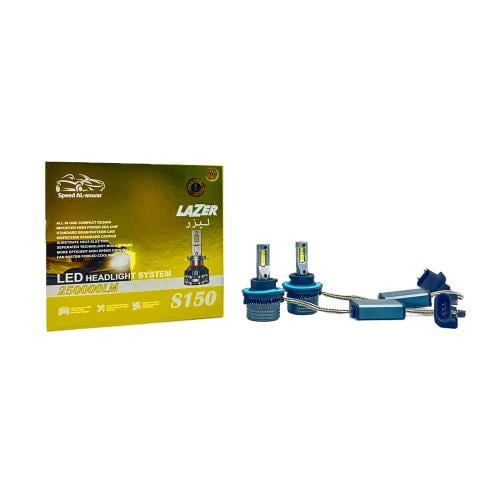 لمبات ليد ليزر مقاس H13 موديل 150واط