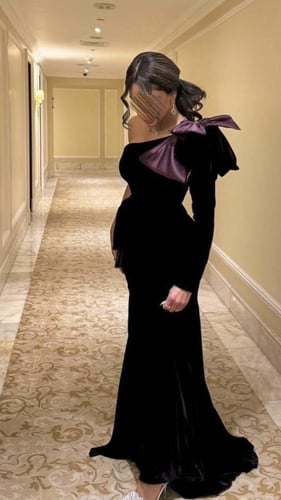 فستان مخمل جوخ