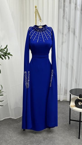 فستان كريب لكرا