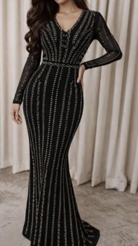 فستان كرستال استرتش