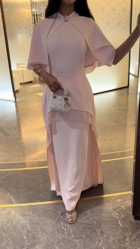 فستان خربزي