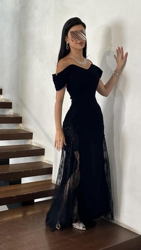 فستان باربي دانتيل